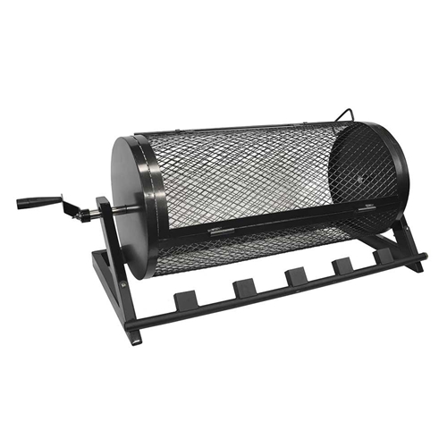 Rotating Chili Roaster with Portable BBQ Stand - W03