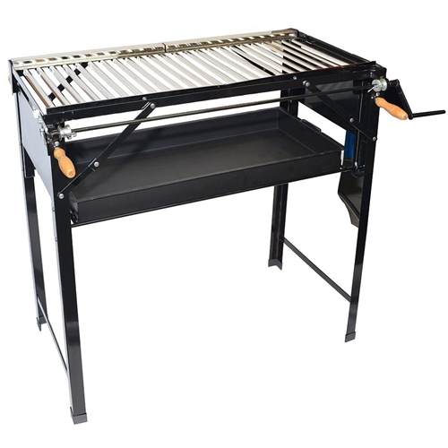 Rotating Chili Roaster with Portable BBQ Stand - W04