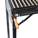 Rotating Chili Roaster with Portable BBQ Stand - W05