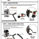 Rotating Chili Roaster with Portable BBQ Stand - W07