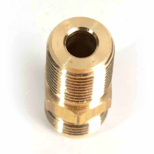 5/8"-18 UNF Flared x M16 x 1.5  Brass Adapter For Gas Regulator  (CRREG-F) - W03