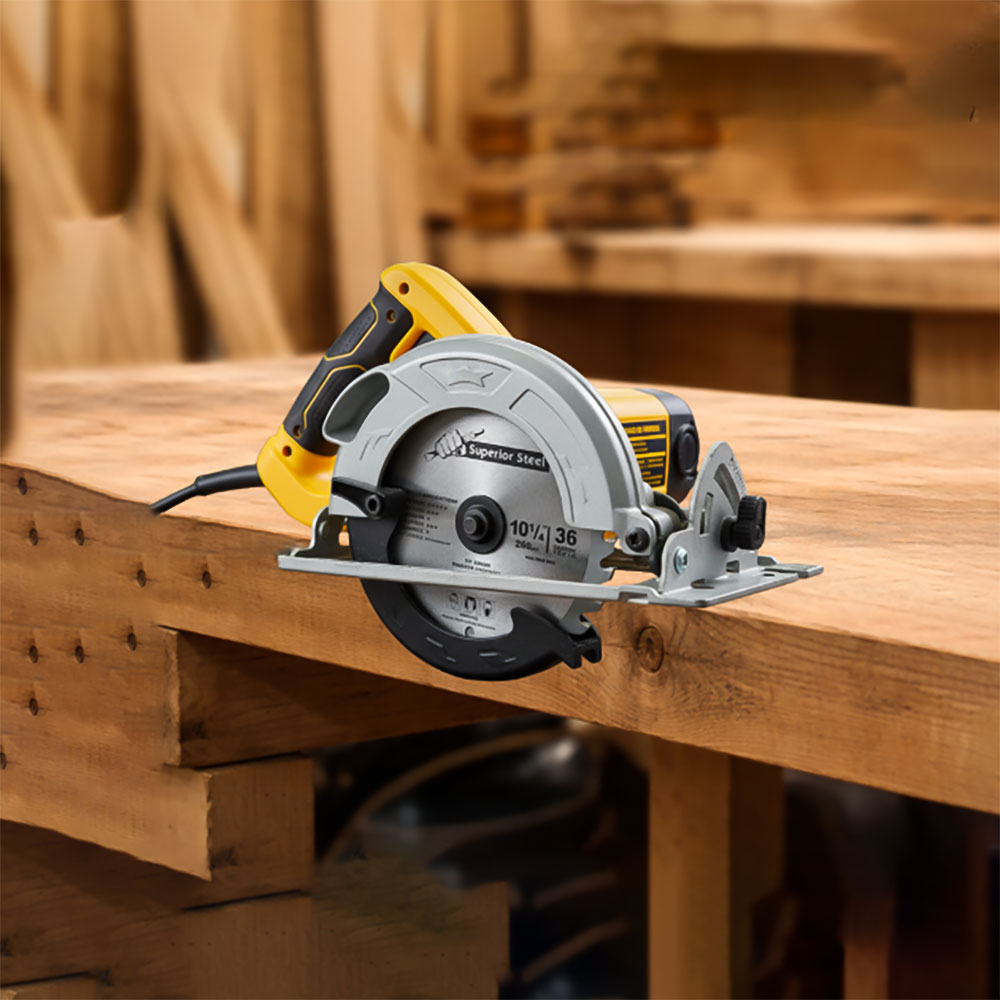 10 1/4" x 36 Teeth x 0.10" kerf x 5/8" Arbor with Diamond Knock Out -  Carbide Tipped Saw Blade - W03