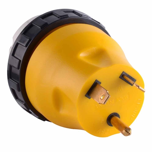 30 Amp Male to 50 Amp Female Locking Adapter - W02