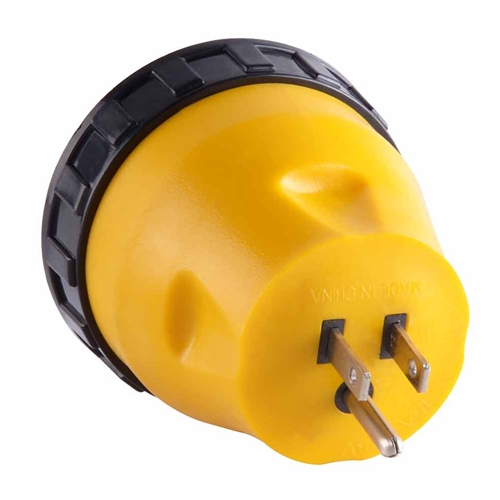 15 Amp Male to 50 Amp Female Locking Adapter - W02