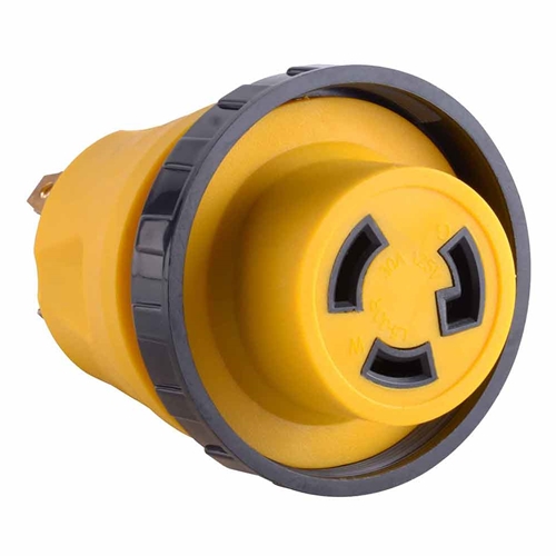 30 Amp Male to 30 Amp Female Locking Adapter - W03