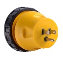 15 Amp Male to 30 Amp Female Locking Adapter - W02
