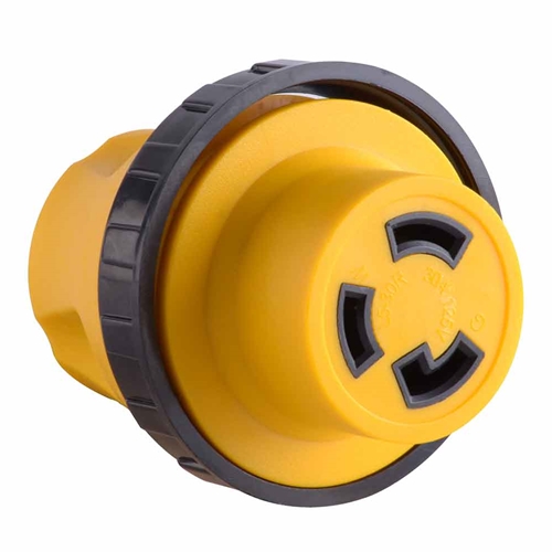 15 Amp Male to 30 Amp Female Locking Adapter - W03