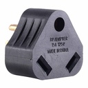 15 Amp Male to 30 Amp Female Adapter Plug (Triangle) - W03