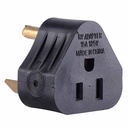 30 Amp Male to 15 Amp Female Adapter Plug (Triangle) - W03