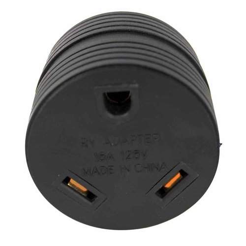 15 Amp Male to 30 Amp Female Adapter Plug ( Round) - W04