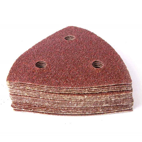 60 Grit Hook & Loop Triangular Sand Paper       (20/pk) - W02