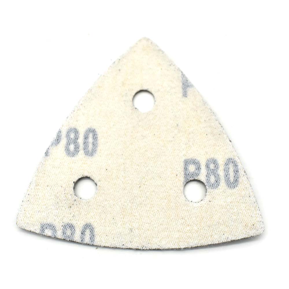 80 Grit Hook & Loop Triangular Sand Paper       (20/pk) - W02