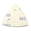 80 Grit Hook & Loop Triangular Sand Paper       (20/pk) - W02