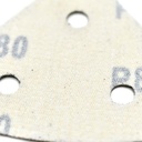 80 Grit Hook & Loop Triangular Sand Paper       (20/pk) - W04