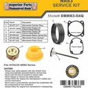 NR83 Service Kit Fits Hitachi NR83A, NR83A2 & NR83A3 - W02