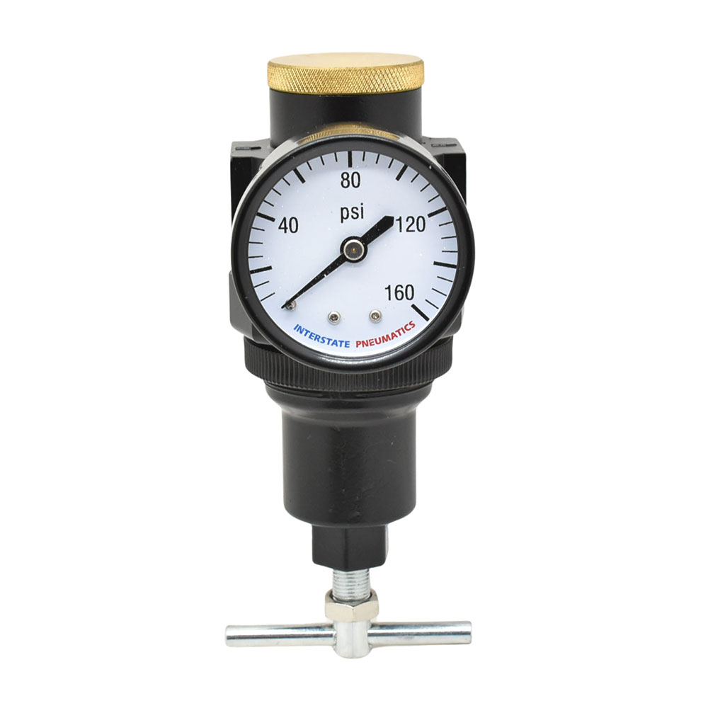 1/4" "T" Handle Regulator 0-125 PSI with Gauge - W02