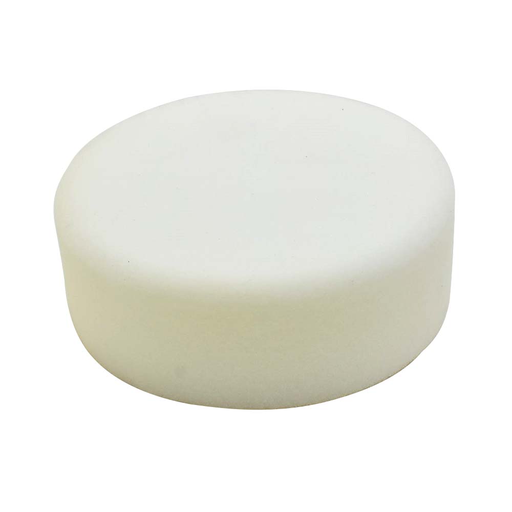 6" White Compounding Pad 5/16"-24 Male Thread replaces Porter Cable 54745 - W02