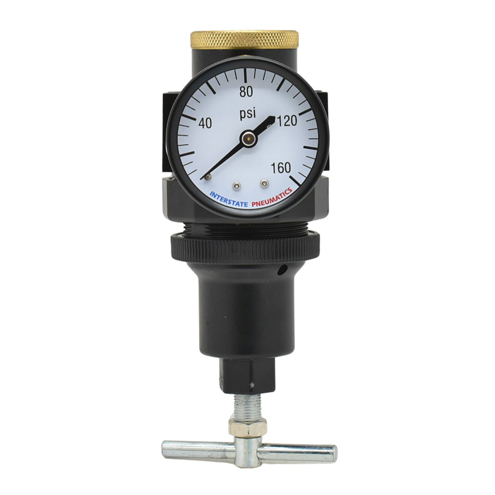 3/8" "T" Handle Regulator 0-125 PSI with Gauge - W02