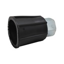 1/4" FNPT x 1/4" FNPT Zinc Plated Steel Nozzle Protector - W02