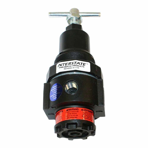 1/2" "T" Handle Regulator 0-125 PSI with Gauge - W02