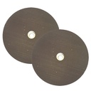 (TMT Only)  7"Hook & Loop Polisher Pad 5/8"-11 Spindle rep Makita 743052-5 2/PK  - W02