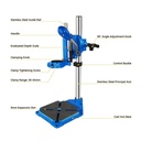 Cast Iron Base, Single Head Drill Stand with 90 Degree Rotation - Replaces Dremel - W02