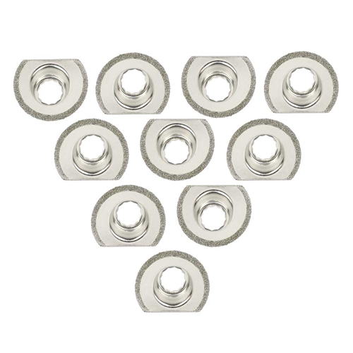 63mm Diamond Semi-Round Electoplated Blade for Fein Supercut Oscillating Tool x 10 pack - W03