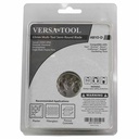 63mm Diamond Semi-Round Electoplated Blade Compatible with Fein Multimaster, Dremel, Bosch, Craftsman, Ridgid Oscillating Tools - Single Display Pack - W02