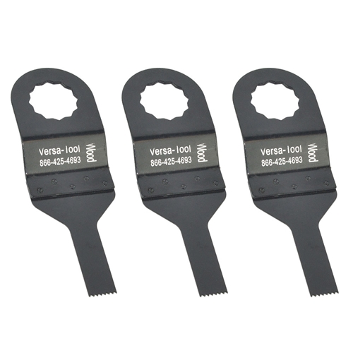 10mm Stainless Steel Saw Blade  Fits  Fein Supercut Oscillating Tool  - 3 Blade Pack - W02