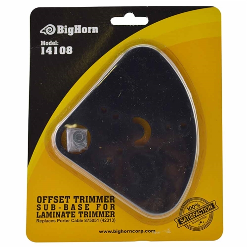 Offset Trimmer Sub-Base for 7312 Laminate Trimmer replaces Porter Cable 875051 (42313) - W03