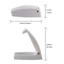 Baggage Door Catch 2pcs/Set - W02