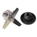 Vita-Mix Replacement 12 COG 6 Leaf Ice Blade Assembly with O-Ring & Drive Socket - W04