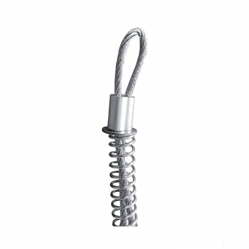 1/4" Steel Double Loop x 24" Jack Hammer Hose Safety Cable Whip - 50 BUlk Pack - W03