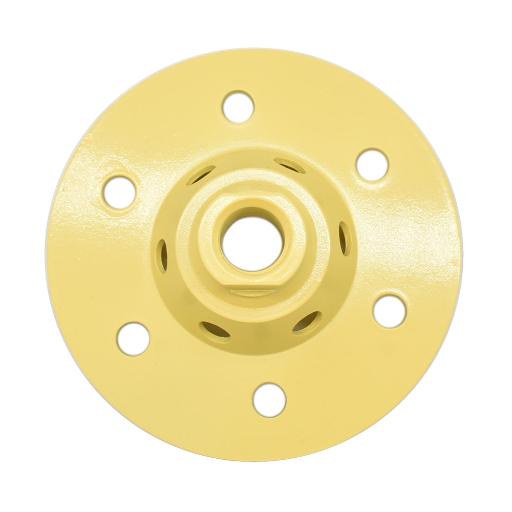4" Grinding Turbo Cup Wheel (Steel Body) with 5/8"-11 Threads - W03