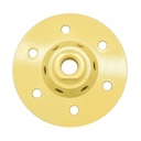 4" Grinding Turbo Cup Wheel (Steel Body) with 5/8"-11 Threads - W03