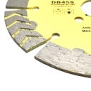 4.5" Segmented Diamond Blade  20mm (0.78") Arbor with 5/8" Brass Adapter Ring - W03