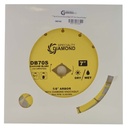 7" Segmented Concrete Diamond Blade 5/8" Arbor with Diamond Knockout - W02