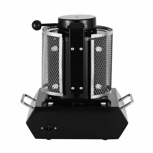 Tabletop Melting Furnace with 2kg Crucible 110 Volt 1500W with Gloves, Tong and Power Cable - W04