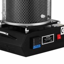 Tabletop Melting Furnace with 2kg Crucible 110 Volt 1500W with Gloves, Tong and Power Cable - W05