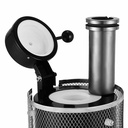 Tabletop Melting Furnace with 2kg Crucible 110 Volt 1500W with Gloves, Tong and Power Cable - W06