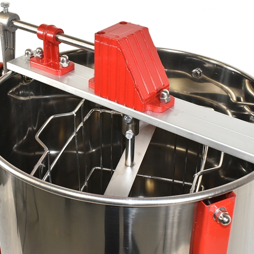 3 Frame Beekeeping 304 Stainless Steel Drum Honey Extractor With Stand & Beekeepers Hat Veil - W04