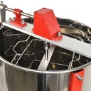 3 Frame Beekeeping 304 Stainless Steel Drum Honey Extractor With Stand & Beekeepers Hat Veil - W04