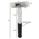 1-1/2 Inch Nylon Faced Hammer Mallet - W03