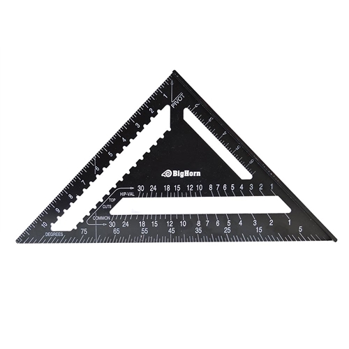Rafter Angle Square, 12 Inch, Aluminum - W02