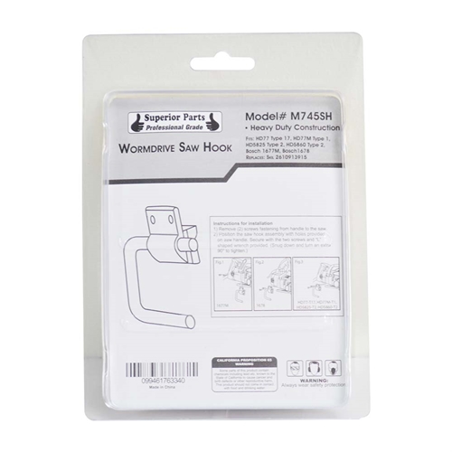 Aftermarket  Wormdrive Saw Replacement Saw Hook Skil # 2610913915 - W06
