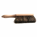13" Horsehair Counter Duster with Wood Handle, Wood Block, Natural - W02