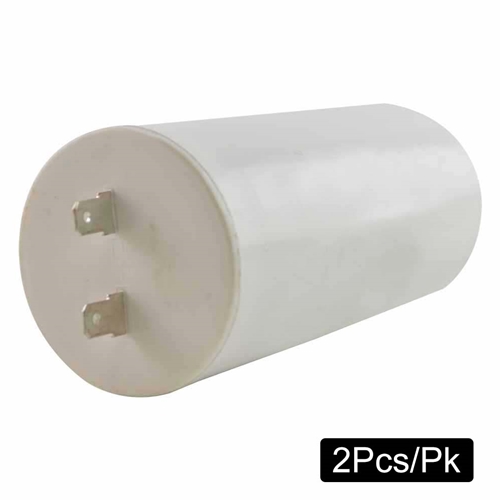 (TMT Only)  CD60 100 MFD +/-5% 50Hz/60Hz AC 300V Cylinder Motor Starting Capacitor with 8mm Mounting Thread - 2/Pack - W02