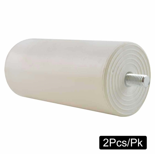 (TMT Only)  CD60 100 MFD +/-5% 50Hz/60Hz AC 300V Cylinder Motor Starting Capacitor with 8mm Mounting Thread - 2/Pack - W03