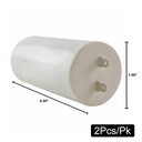 (TMT Only)  CD60 100 MFD +/-5% 50Hz/60Hz AC 300V Cylinder Motor Starting Capacitor with 8mm Mounting Thread - 2/Pack - W04