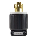 15A-125V 3-Blade NEMA L5-15P Twist Lock Electrical Plug - W02